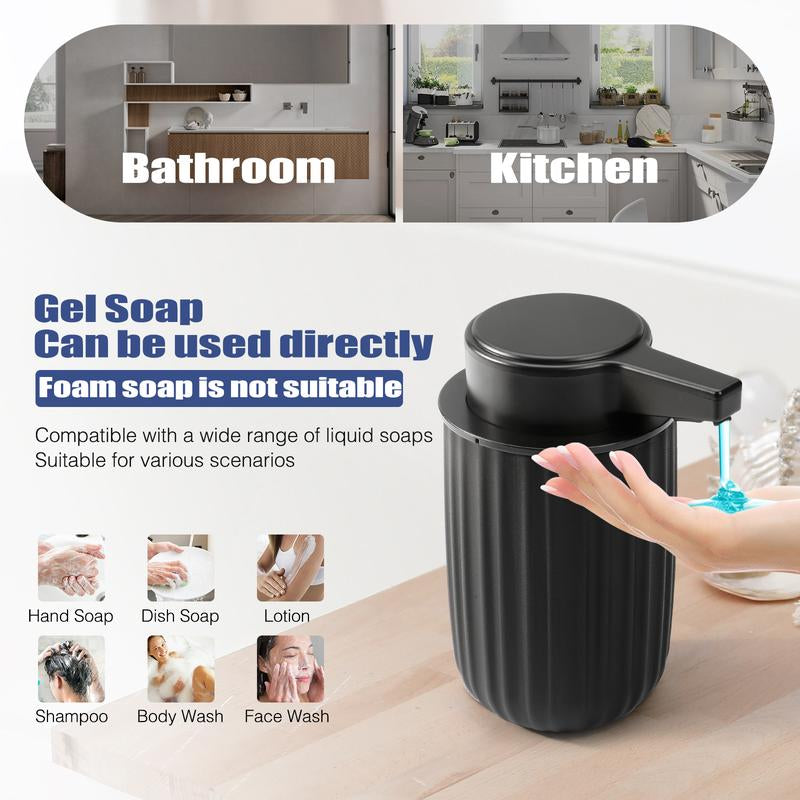 Dispensador Automático de Jabón Blancel – Sin Contacto, Recargable, Bomba Eléctrica de Jabón Manos Libres para Cocina y Baño