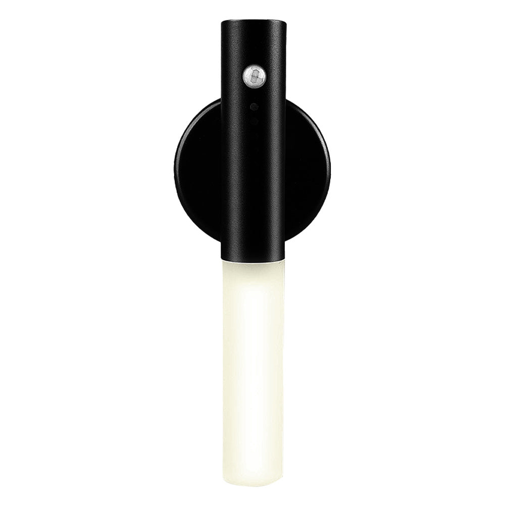 Motion Sensor Night Light – Wooden Design | USB Rechargeable | Warm Ambient Lighting