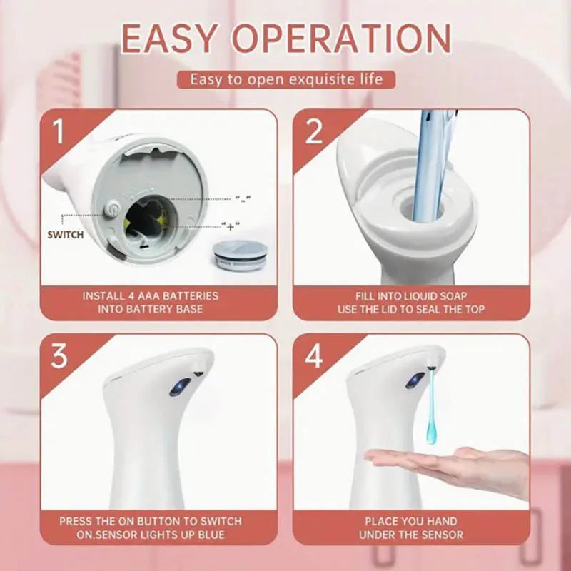 Automatic Soap Dispenser - Touchless Sensor Hand Soap Dispenser